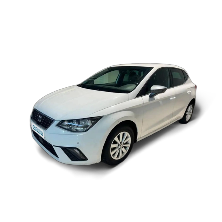 Renting SEAT Ibiza 1.0 TSI S&S Xcellence 110 Blanco