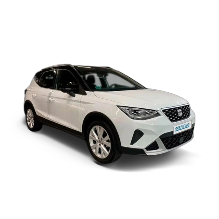 Renting SEAT Arona 1.0 TSI S&S Xperience DSG7 XS 110 Blanco