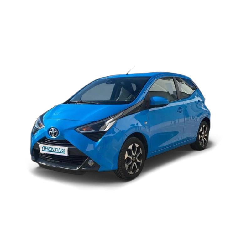 Renting Toyota Aygo 1.0 VVT-i x-play Azul