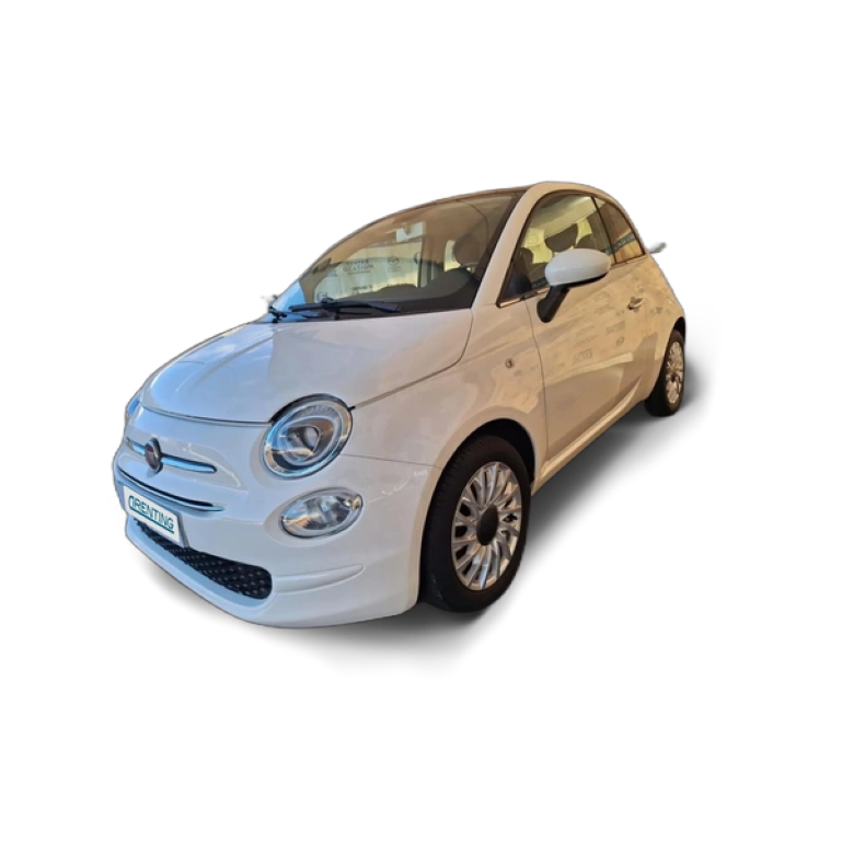 Renting Fiat 500 1.2 Lounge Blanco 1