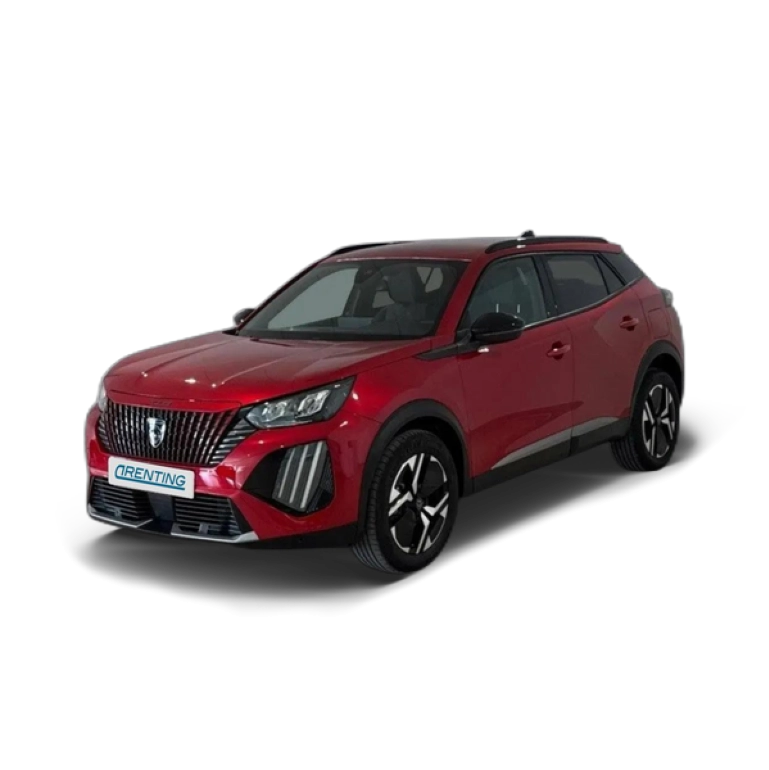 Renting Peugeot 2008 1.2 PureTech S&amp;S Allure 100 Rojo 3