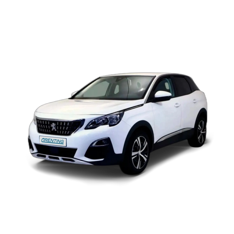 Renting Peugeot 3008 1.2 S&S PureTech Allure 130 Blanco