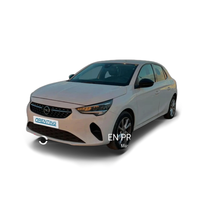 Renting Opel Corsa 1.2T XHL 74kW (100CV) Elegance Auto Blanco