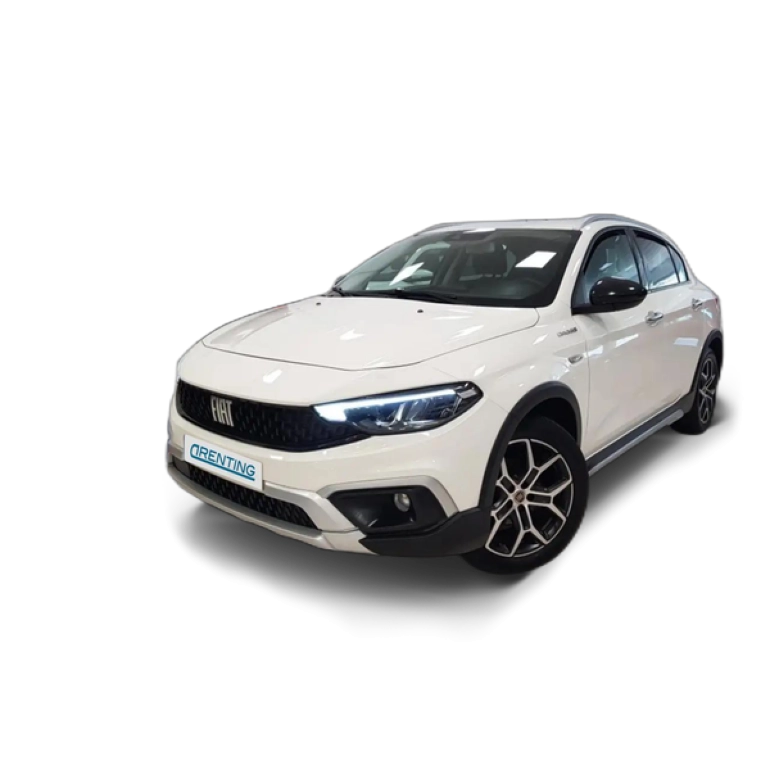 Renting Fiat Tipo 1.3 Multijet Cross 70KW Blanco