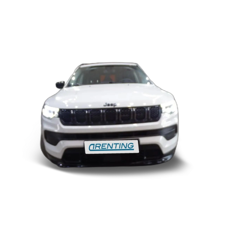 Renting Jeep Compass 1.3 PHEV 140kW (190CV) Limited AT AWD Blanco