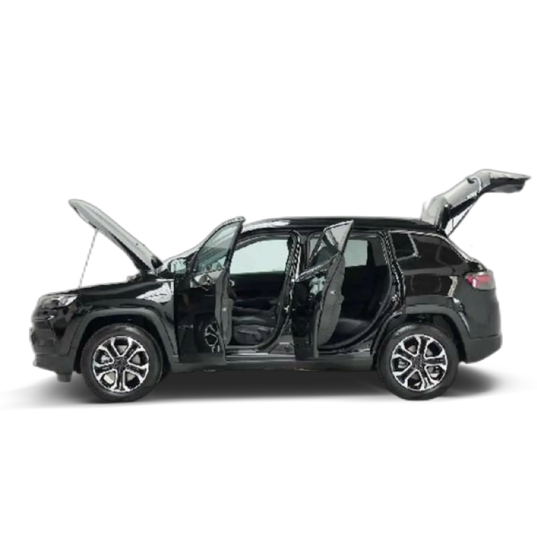 Renting Jeep Compass 1.3 PHEV 140KW LIMITED 4WD AT 190 5P Negro 1