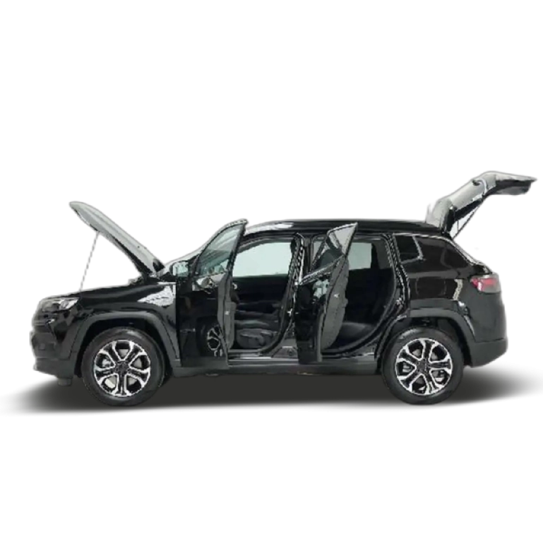 Renting Jeep Compass 1.3 PHEV 140KW LIMITED 4WD AT 190 5P Negro