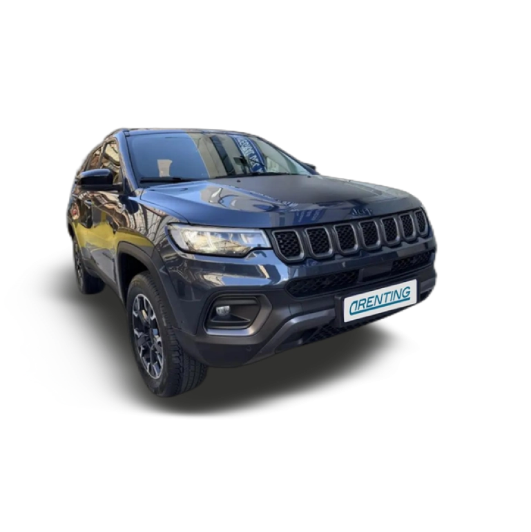 Renting Jeep Compass 1.3 PHEV Trailhawk EAWD Aut. 240 Azul