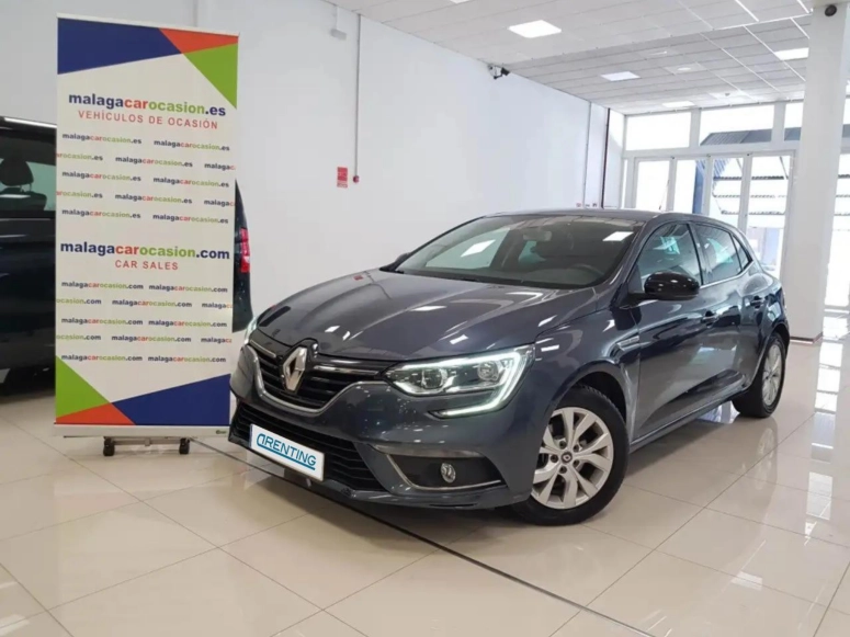 Renting Renault Megane 1.3 TCe GPF Limited + EDC 103kW Azul