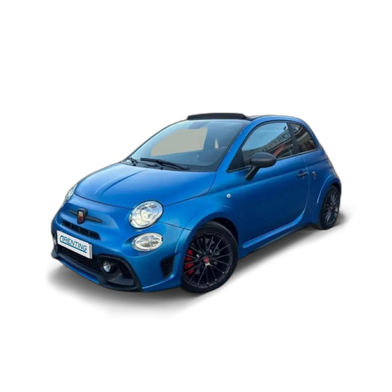 Renting Abarth 595C 1.4T JET COMPETIZIONE AUT. 132KW Azul