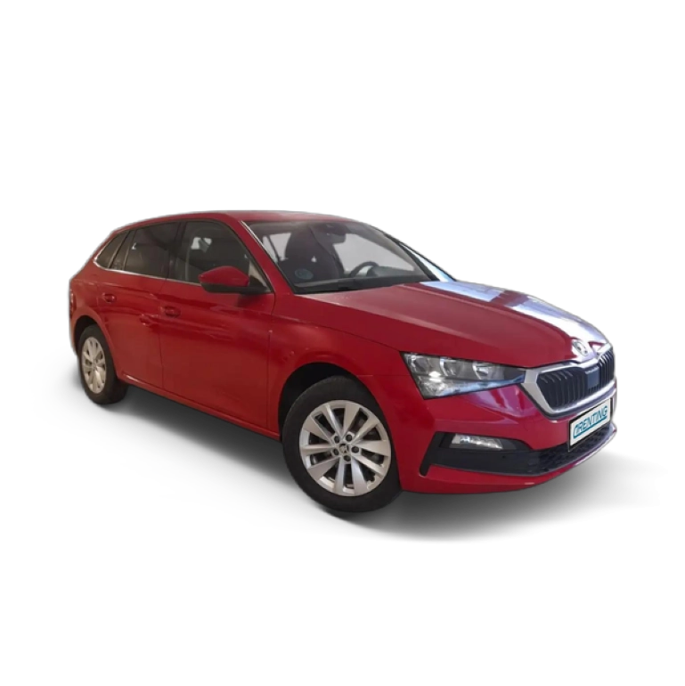 Renting Skoda Scala 1.5 TSI Ambition 110kW Rojo