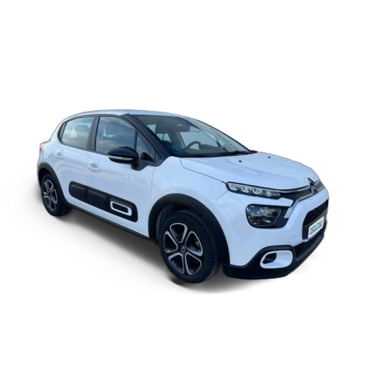 Renting Citroen C3 1.5BlueHDi S&S Feel 100 Blanco 1 2