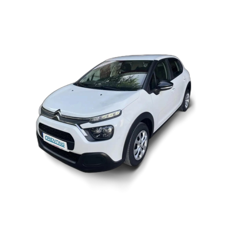 Renting Citroen C3 1.5BlueHDi S&S Feel 100 Blanco 1 1