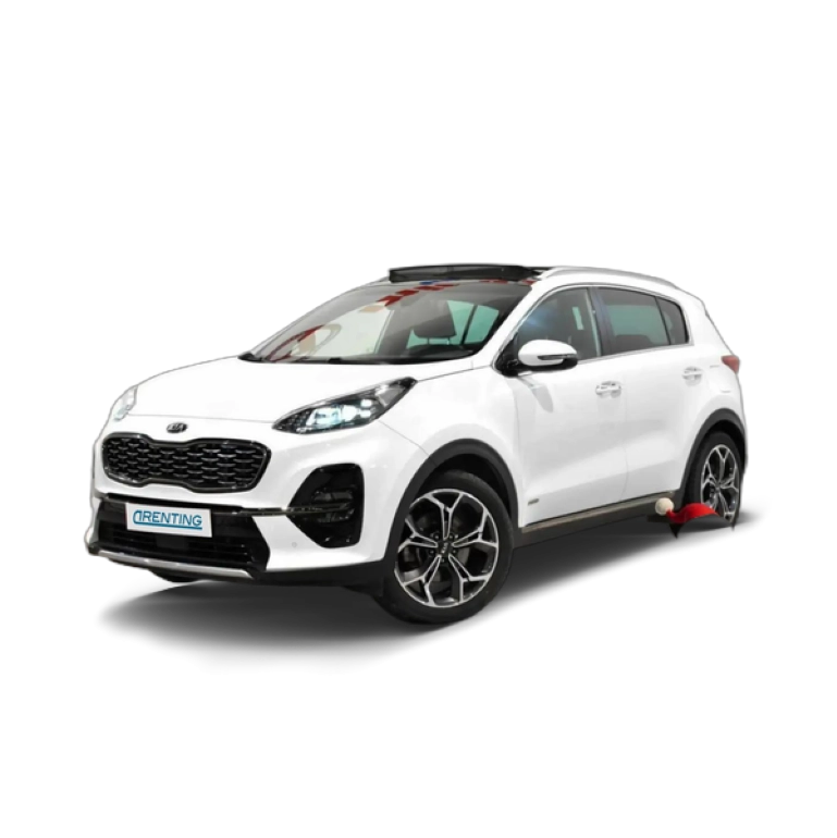 Renting Kia Sportage 1.6 CRDI 136 CV 7-DCT GT-LINE Blanco