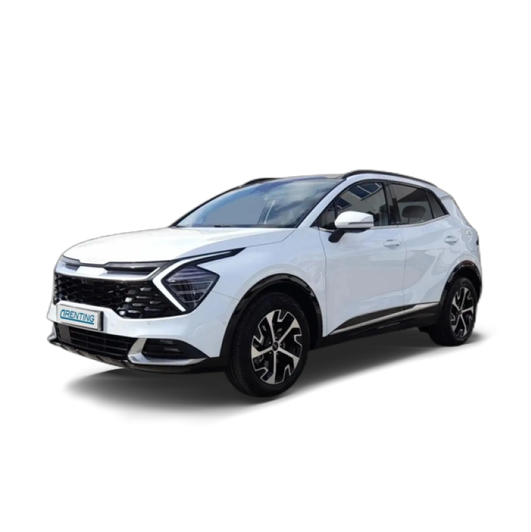 Renting Kia Sportage 1.6 T-GDi HEV 171kW (230CV) Tech 4×2 Blanco 2