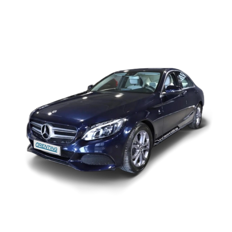 Renting Mercedes-Benz C 220 220d 9G-Tronic Azul 1