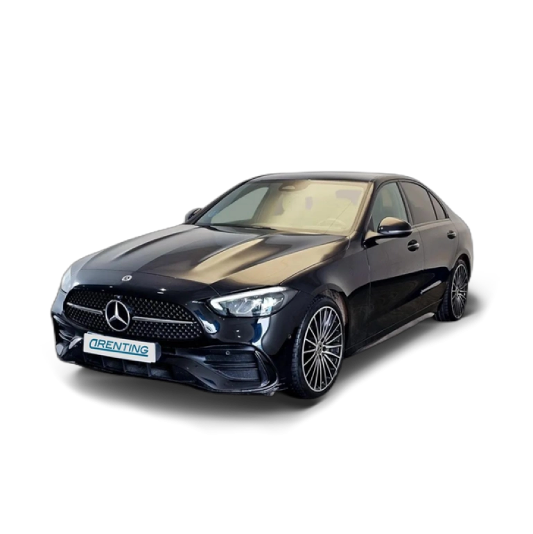 Renting Mercedes-Benz C 220 220d 9G-Tronic Negro 1