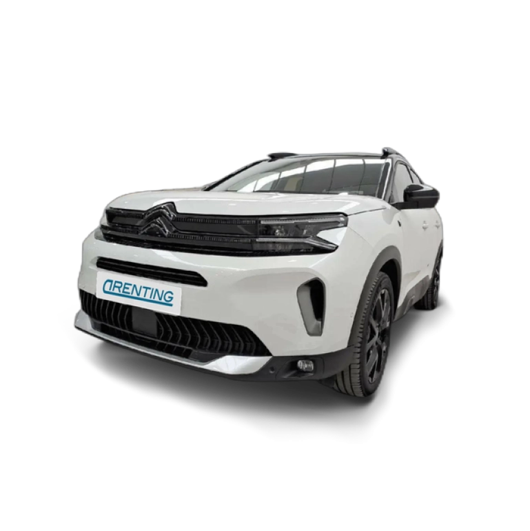 Renting Citroen C5 Aircross 225 e-EAT8 Shine Pack Blanco 4 1