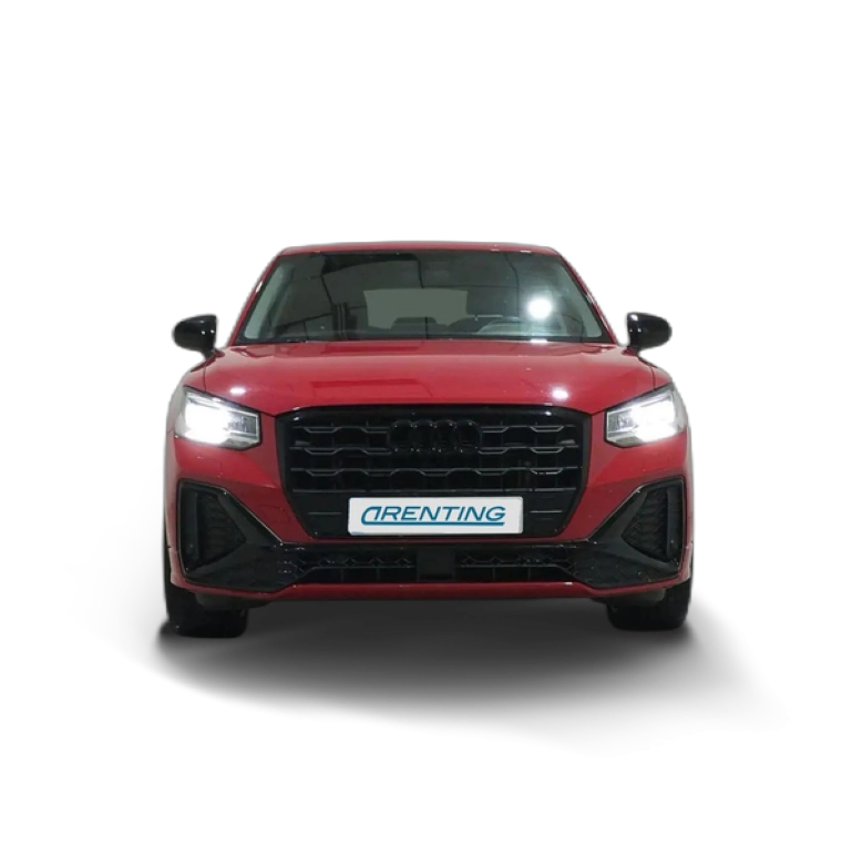 Renting Audi Q2 35 TFSI Black line edition S tronic 110kW Rojo 1 1