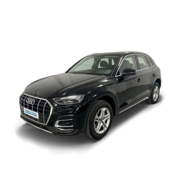 Renting Audi Q5 40 TDI quattro-ultra Advanced S tronic 150kW Negro