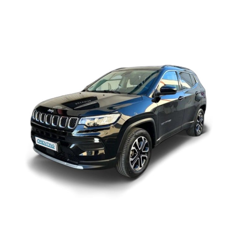 Renting Jeep Compass 4Xe 1.3 PHEV 140kW(190CV)  AT AWD Limited Negro 2