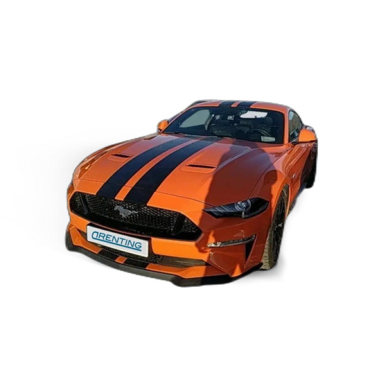 Renting Ford Mustang 5.0 Ti-VCT V8 336kW  GT (Fastsb.) Naranja