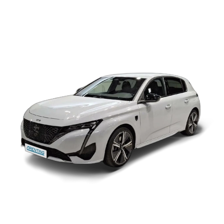 Renting Peugeot 308 5P  Hybrid 225 eEAT8 GT Blanco 1