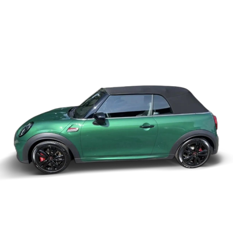 Renting MINI John Cooper Works Cabrio Aut. Verde