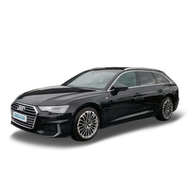 Renting Audi A6 Avant 40 TDI S line S tronic Negro 2