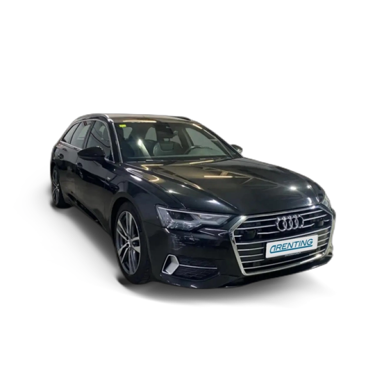 Renting Audi A6 Avant 45 TDI Sport quattro Tiptronic Negro