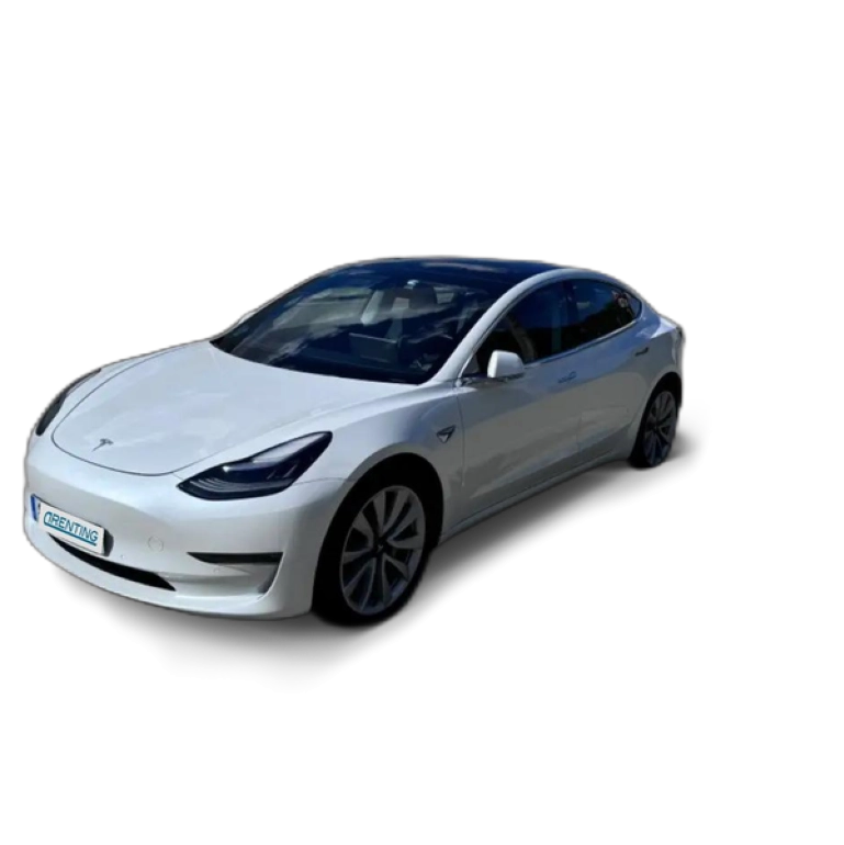 Renting Tesla Model 3 Berlina Automático de 4 Puertas Blanco