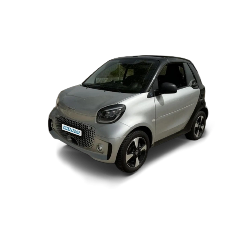 Renting smart forTwo Cabrio EQ Plateado