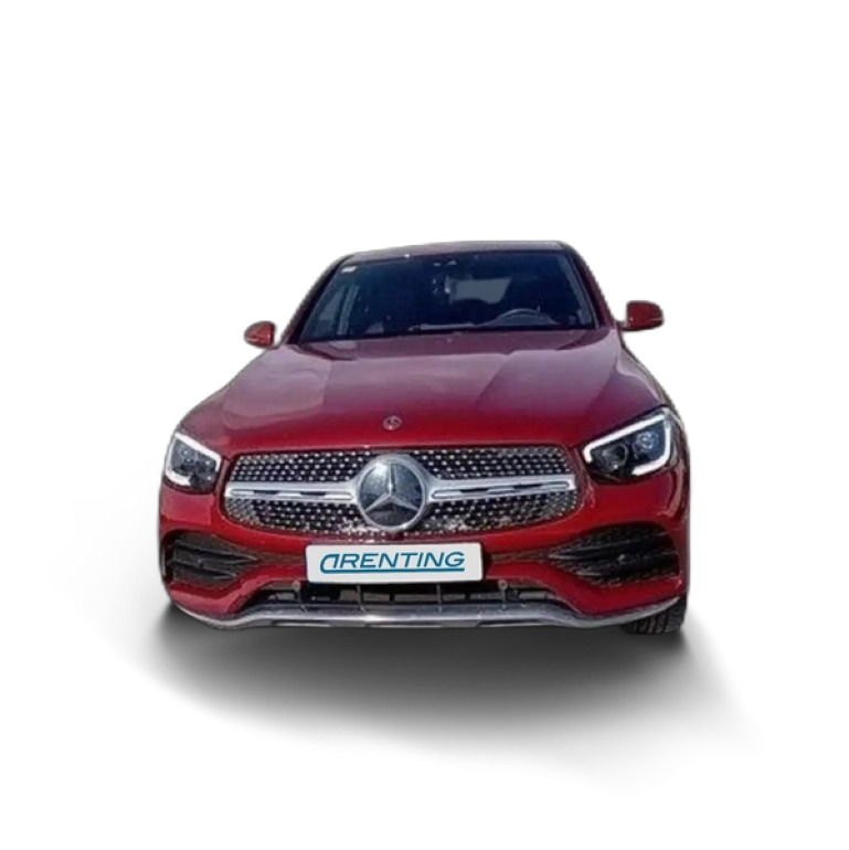 Renting Mercedes-Benz GLC 300 Coupé 300d 4Matic 9G-Tronic Rojo