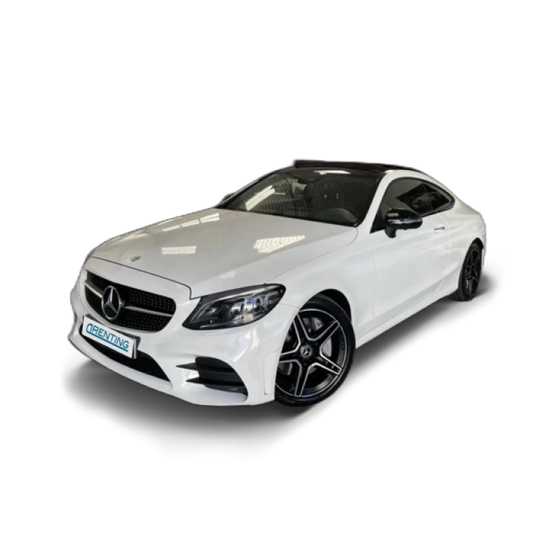 Renting Mercedes-Benz C 300 Coupé 9G-Tronic Blanco