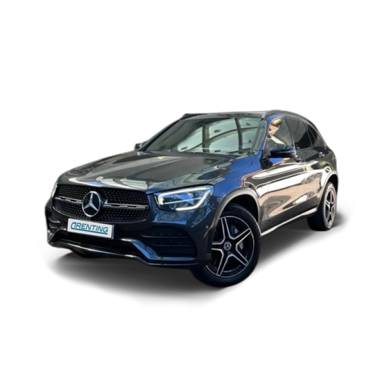 Renting Mercedes-Benz GLC 300 de 4Matic AMG Line (EURO 6d) Azul