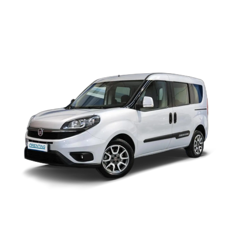 Renting Fiat Dobló Panorama Trekking 1.6 Multijet 89kW (120CV) Gris