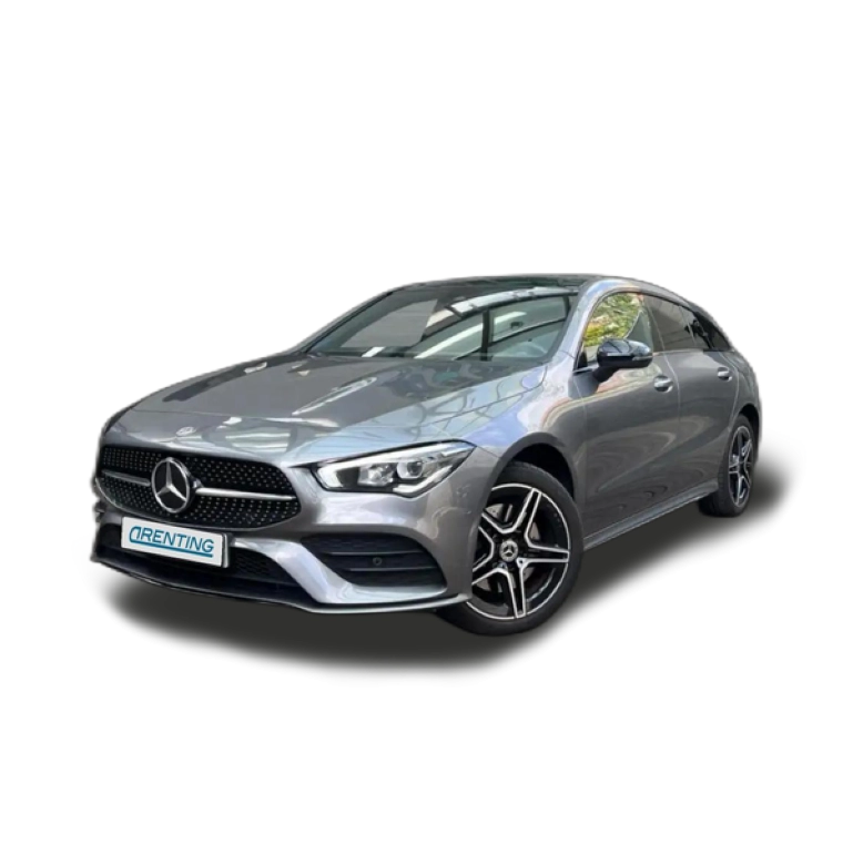 Renting Mercedes-Benz CLA 250 e SB AMG Line (EURO 6d) Gris