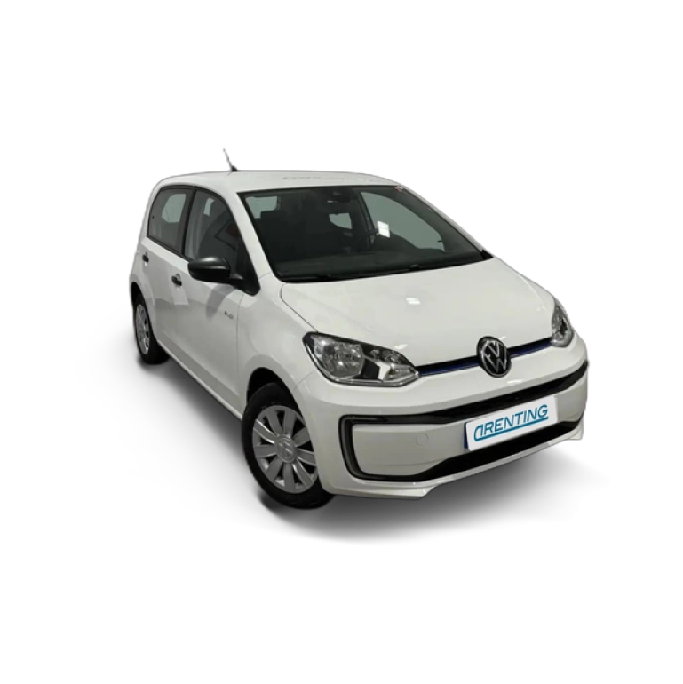 Renting Volkswagen up! e-Up! Blanco