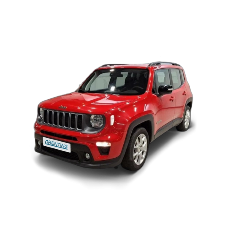 Renting Jeep Renegade eHybrid 1.5 96kW(130CV)  ATX Limited Rojo