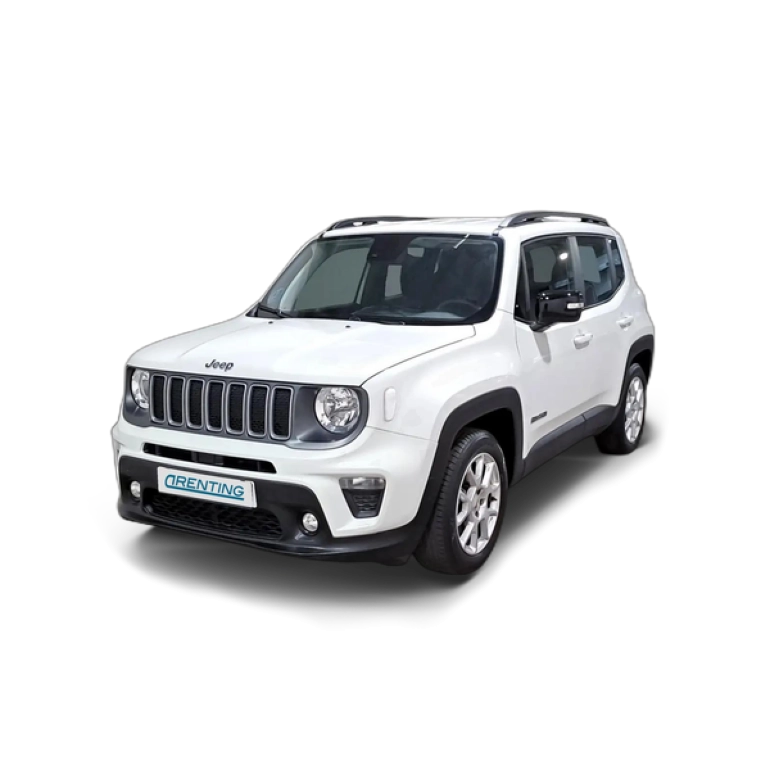 Renting Jeep Renegade eHybrid 1.5 96kW(130CV) Limited ATX Blanco