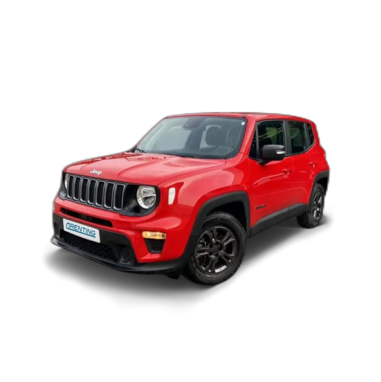 Renting Jeep Renegade eHybrid 1.5 96kW(130CV) Longitude ATX Rojo 1