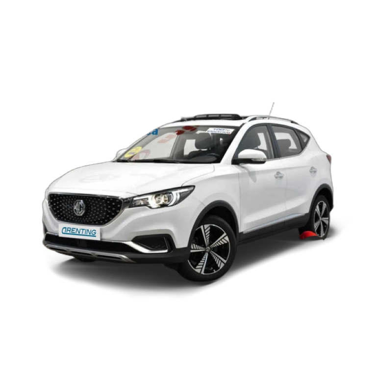 Renting MG ZS EV LUXURY 143 CV Blanco