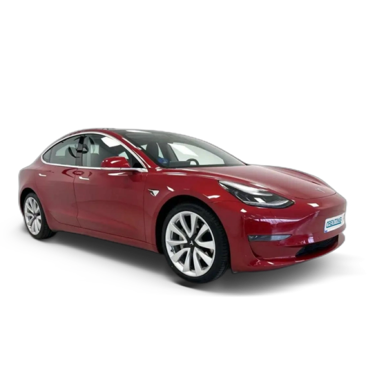 Renting Tesla Model 3 GRAN AUTONOMíA AWD Rojo