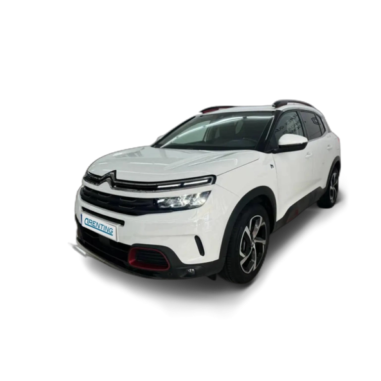 Renting Citroen C5 Aircross Hybrid Feel EAT8 Blanco