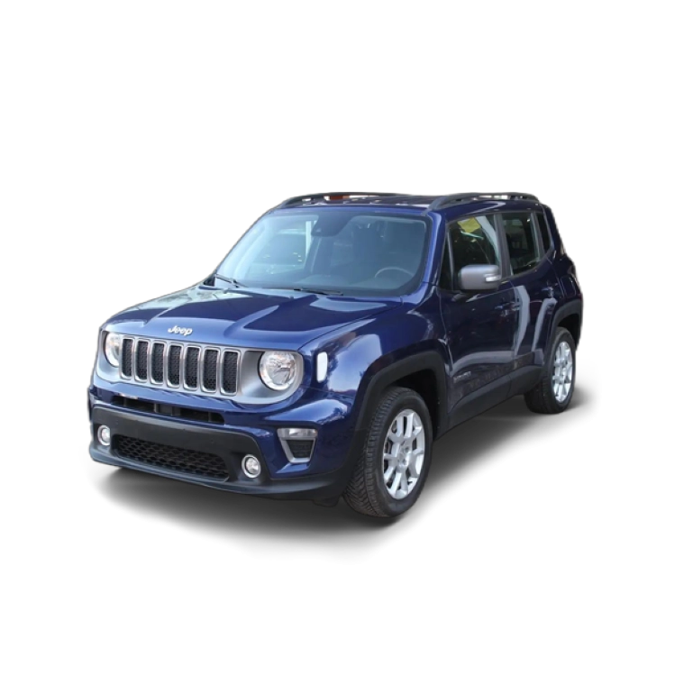 Renting Jeep Renegade Limited 1.3 PHEV 140kW (190CV) AT AWD Azul