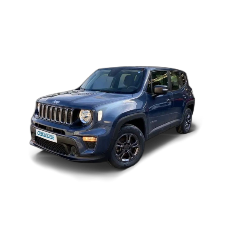 Renting Jeep Renegade Longitude eHybrid 1.5 96kW(130CV) ATX Azul 1