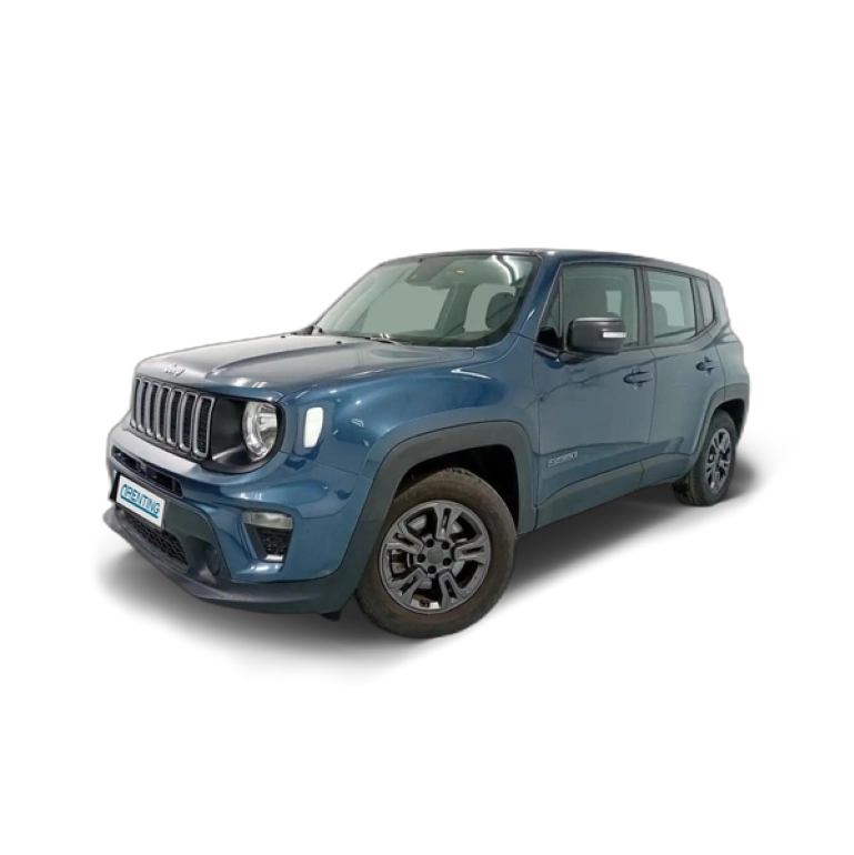 Renting Jeep Renegade Longitude eHybrid 1.5 96kW(130CV) ATX Azul