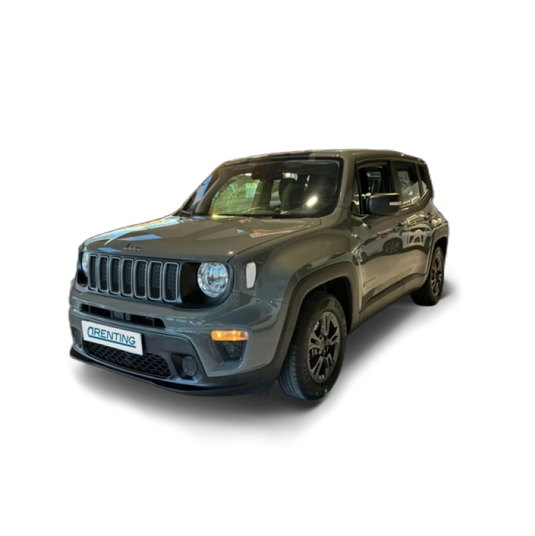 Renting Jeep Renegade LONGITUDE HYBRID 1.5i 130CV.- » AUTOMATICO «.- » S Gris