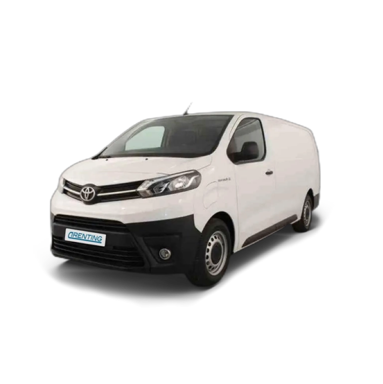 Renting Toyota Proace Van Electric L1 GX Plus 100Kw Batería 75Kw Blanco 2