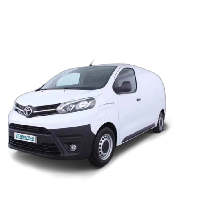 Renting Toyota Proace Van Electric L1 GX Plus 100Kw Batería 75Kw Blanco 1